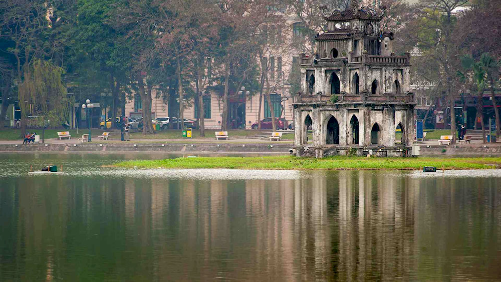 Hoan Kiem Lake is a historic and cultural heart of Hanoi, where visitors can relax and connect with nature